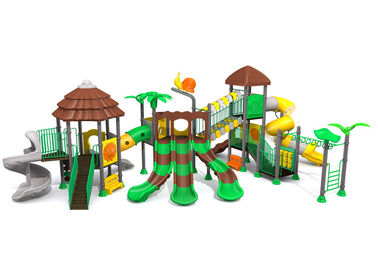 Galvanized steel pipe with splendid colors huge size outdoor playground equipment for massive site TQ-ZR1303