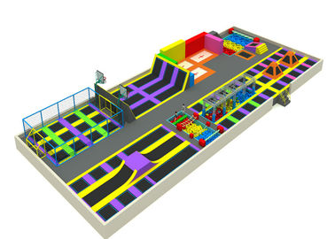 Large Inside Trampoline Park , Playland Trampoline With Multiple Products