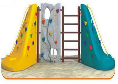 1-3 People Use Plastic Climbing Wall Corrosion Resistant OEM / ODM Available