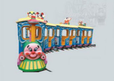 High Security Kids Ride On Train With Track Outside Play Toys Customized Color