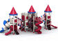 Business District Kids Outdoor Playground Equipment Amusement Facility Small Footprint