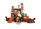 Pirate Ship Style Children'S Backyard Playground Equipment For Clearing 27CBM Volume