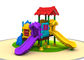 Shining Colors Kids Plastic Playground Equipment Toddler Garden Toys 4CBM Volume