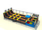 18.2x7.5m Business District Kids Trampoline Park With Ripstop Nylon Mesh KP161116-2