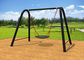 Arched Shape Kids Single Swing Set , Metal Swing Sets For Small Yard KP-G001