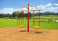 Childrens Double Swing Set / Playground Swing Sets With Bold Beam Comfortable Chair