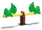 Steel And Plastic Seesaw Playground Equipment / Seesaw Garden Toys KP-F202