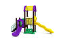Nature Style Custom Kids Play Equipment Simply Outdoor Play Structures